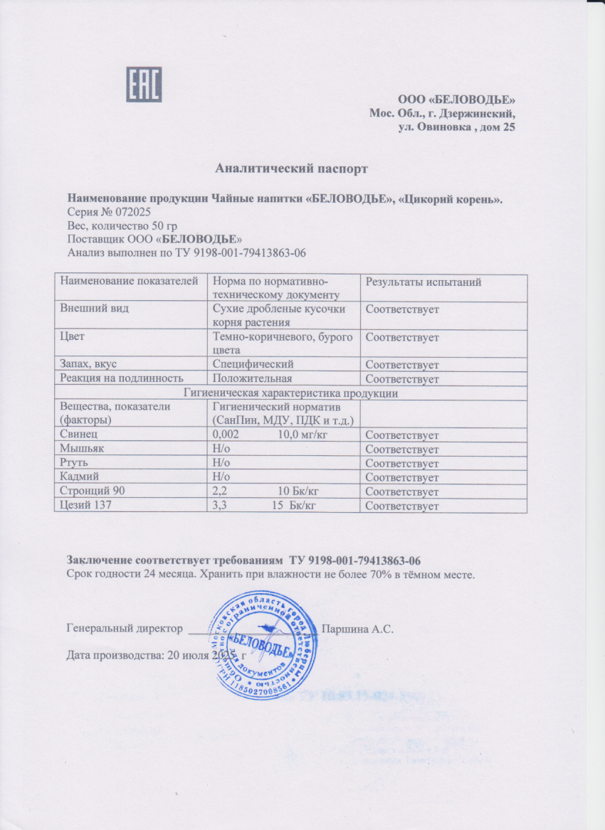 Паспорт №072025